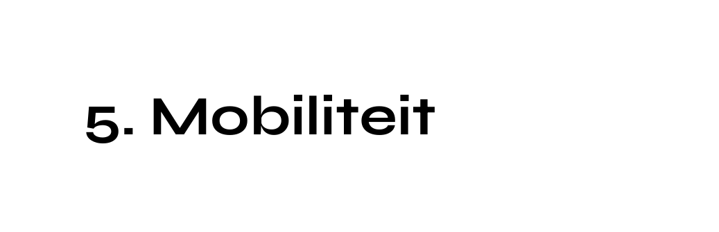 5 Mobiliteit