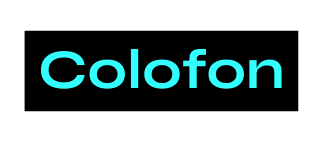 Colofon